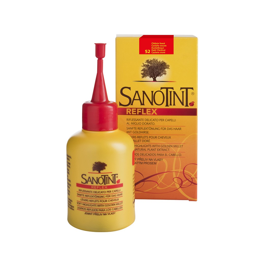 SANOTINT REFLEX 52 Dark Chestnut Shampoo, 80ml