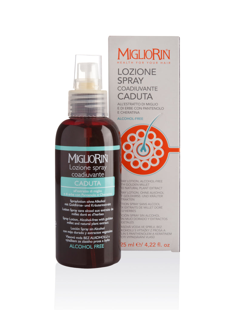 MIGLIORIN HAIR LOSS SPRAY Lotion Alcohol Free, 125ml